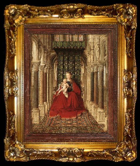 framed  EYCK, Jan van Small Triptych (central panel) ssf, ta009-2